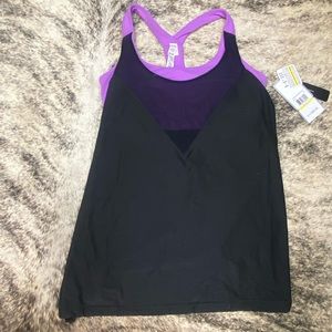 NWT Under Armour StudioLux Gray Mesh Tank Top M